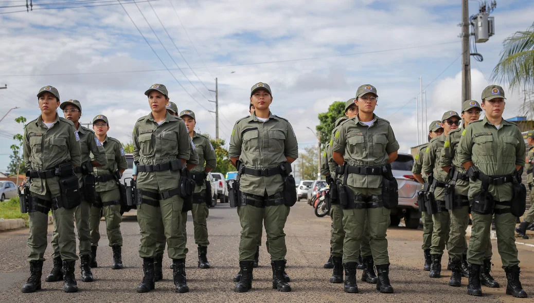 Pelotão Feminino da Polícia Militar