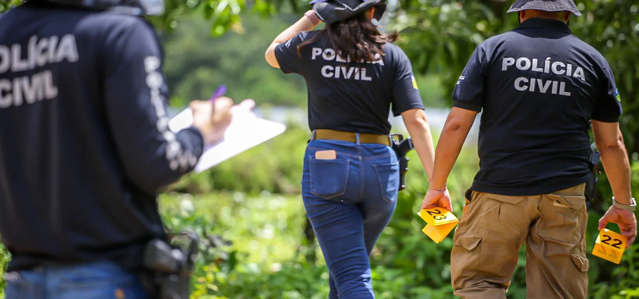 Polícia Civil realizou perícia no local