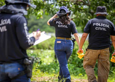 Polícia Civil realizou perícia no local
