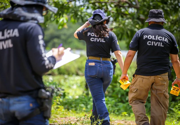 Polícia Civil realizou perícia no local