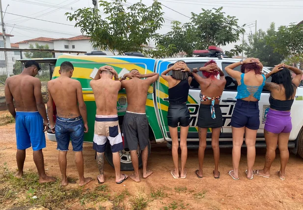 Polícia Militar prende quadrilha no Torquato Neto em Teresina