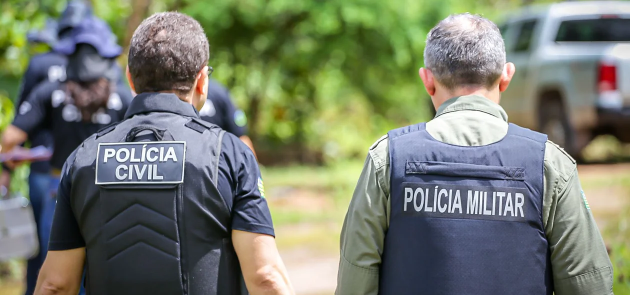 Polícia Militar realizou o isolamento do local até chegada da Polícia Civil