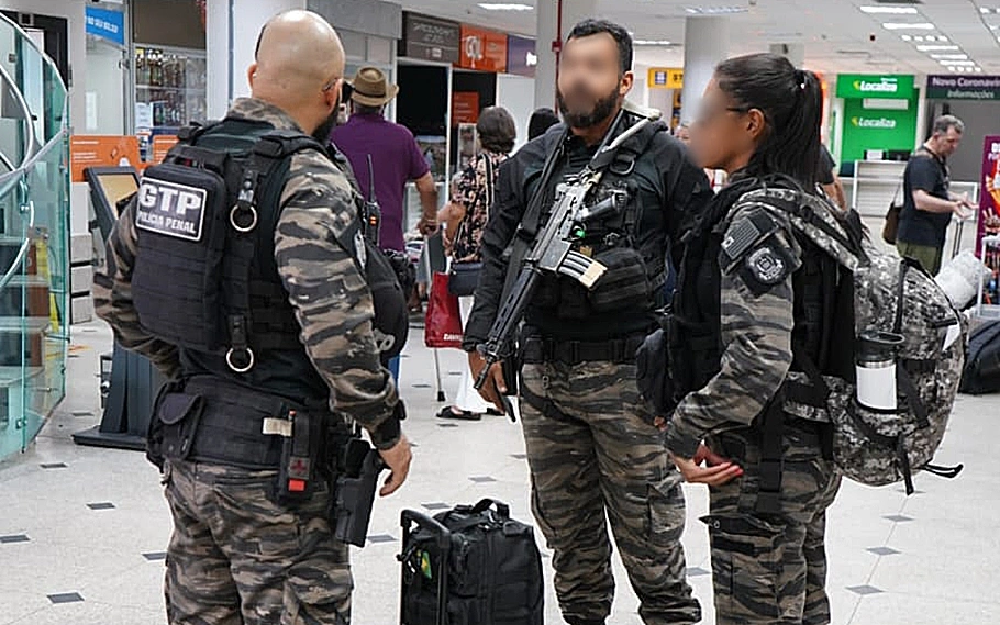 Policiais penais são enviados para o Rio Grande do Norte