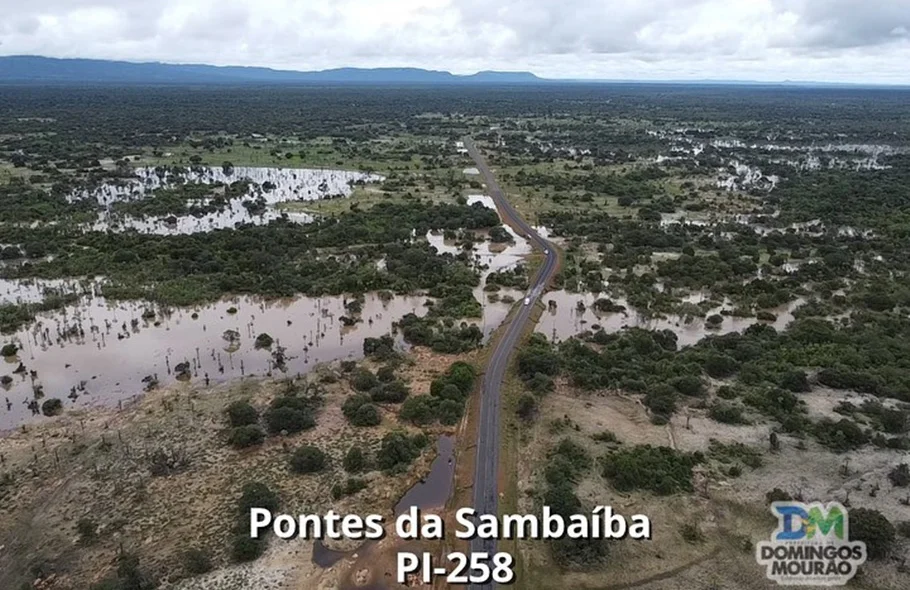Pontes da Sambaíba na PI 258