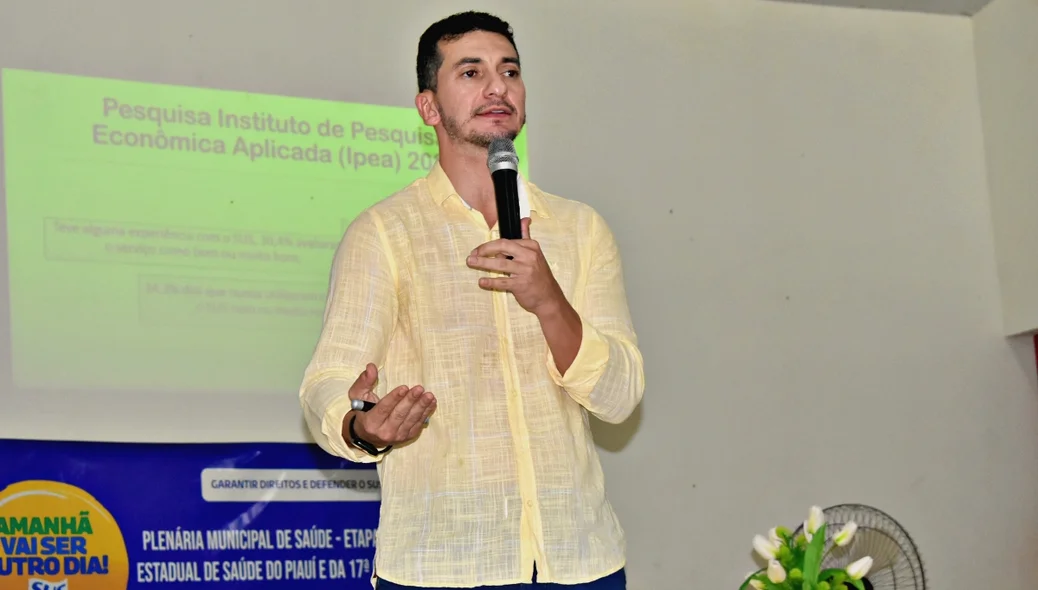 Prefeitura de Itainópolis realizou na tarde desta quarta-feira, a Plenária Municipal de Saúde