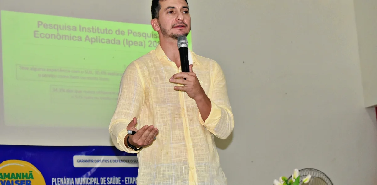 Prefeitura de Itainópolis realizou na tarde desta quarta-feira, a Plenária Municipal de Saúde