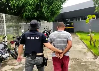Preso foi conduzido para a sede do DHPP