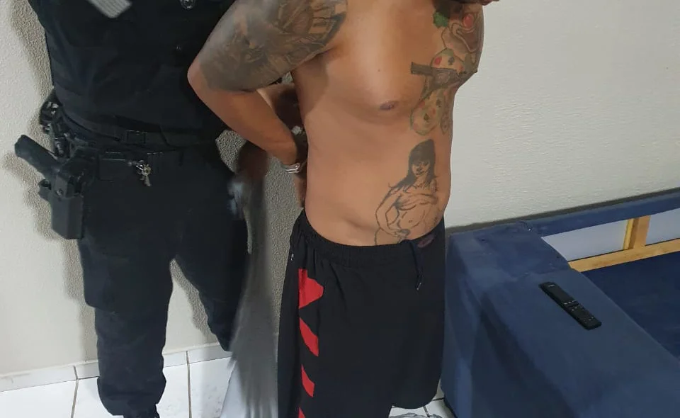 Preso na operação