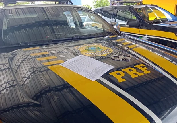 PRF prende foragido da Justiça do Tocantins em Piripiri