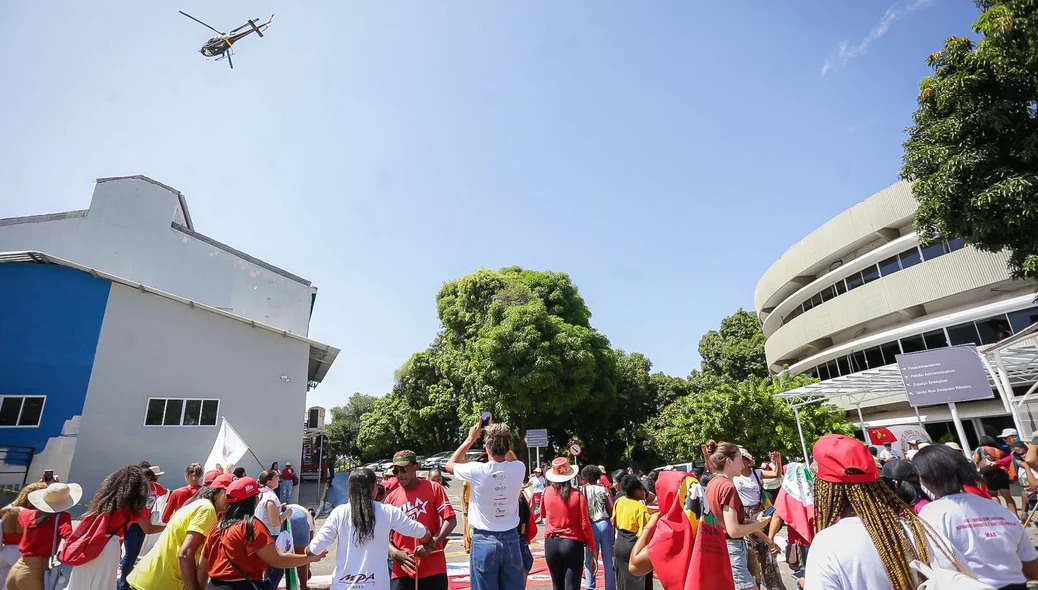 Protesto na Equatorial foi pacífico