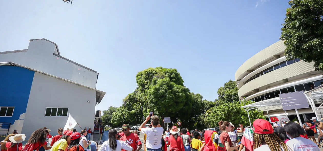 Protesto na Equatorial foi pacífico