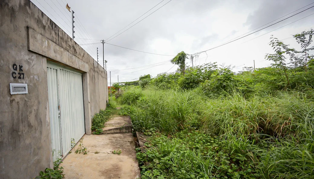 Quadra K do residencial Polo Sul