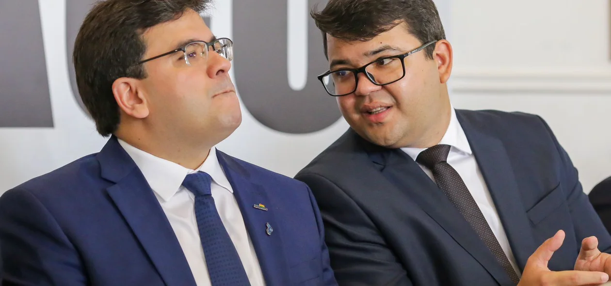 Rafael e secretário Chico Lucas
