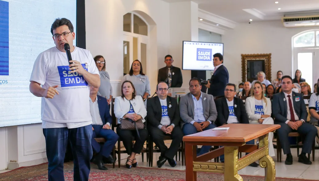 Rafael Fonteles lança Programa Saúde em Dia no Palácio de Karnak