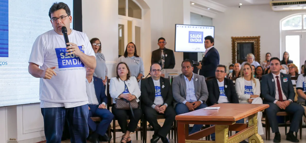 Rafael Fonteles lança Programa Saúde em Dia no Palácio de Karnak