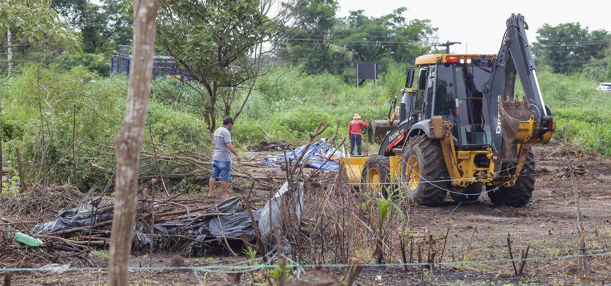 Reintegração de posse na zona sul de Teresina