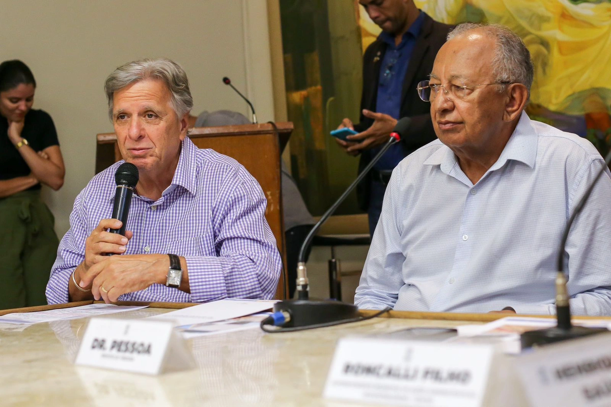 Renato Berger e prefeito Dr. Pessoa
