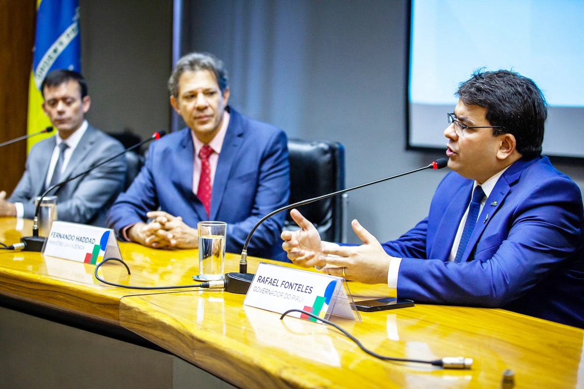 Reunião de Rafael Fonteles com ministro Fernando Haddad