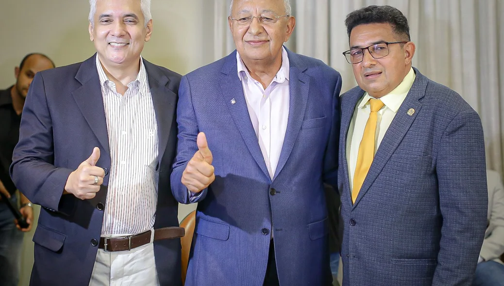 Ronney Lustosa, Dr. Pessoa e Valdemir Virgino