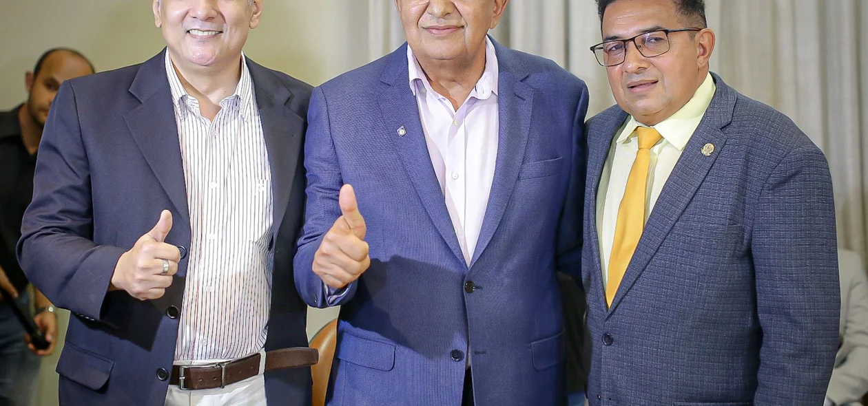 Ronney Lustosa, Dr. Pessoa e Valdemir Virgino