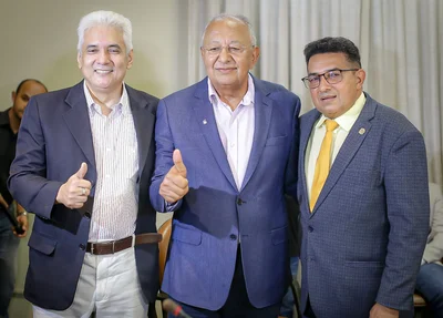 Ronney Lustosa, Dr. Pessoa e Valdemir Virgino