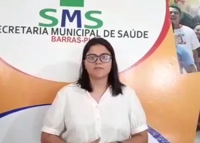 Secretária de Saúde de Barras Maria Elvina