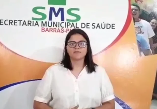Secretária de Saúde de Barras Maria Elvina