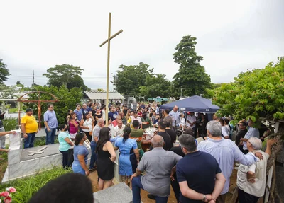 Sepultamento do empresário Rufino Damásio