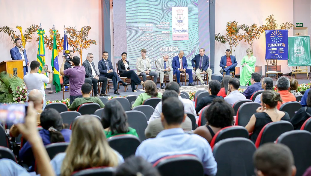 Solenidade do lançamento da agenda anual ClimaTHE 2023