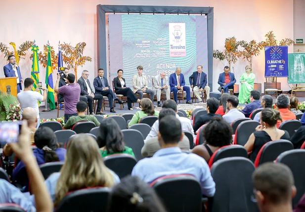 Solenidade do lançamento da agenda anual ClimaTHE 2023