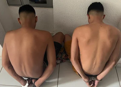 Suspeitos presos durante ação do DRACO na operação relacionada a Kairon do Grau