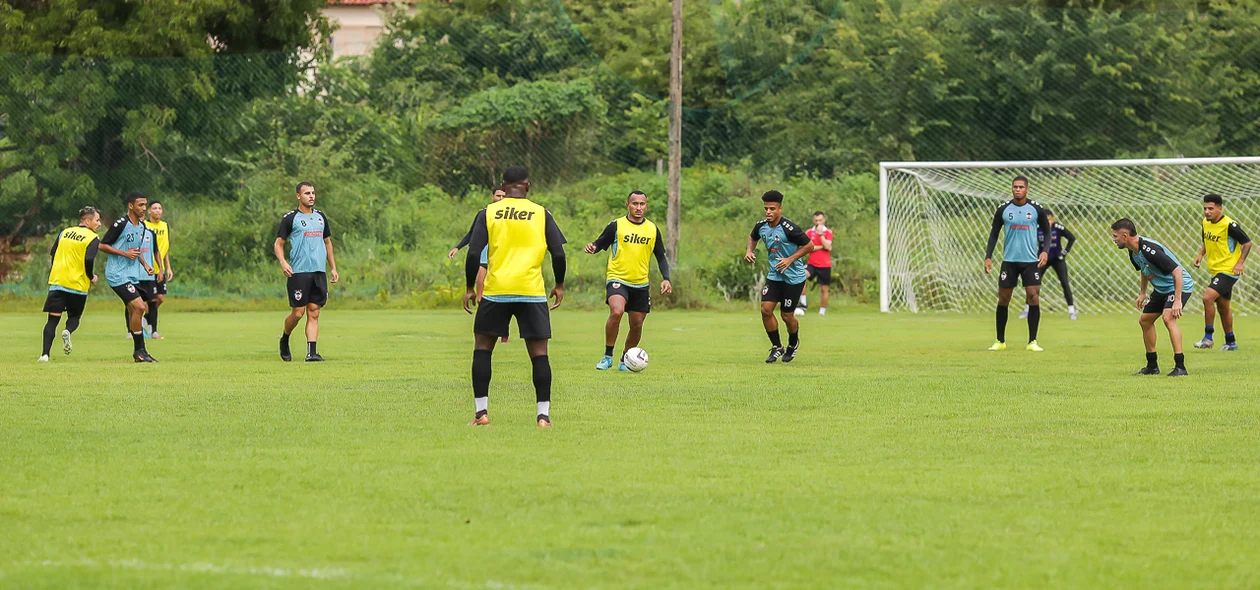 Time em preparação para reta final do campeonato