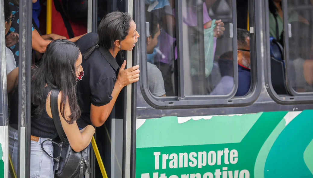 Transporte Alternativo ficou lotado