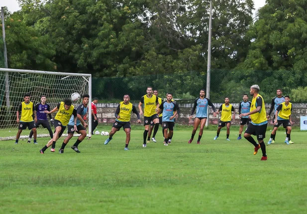 Treino do River-PI
