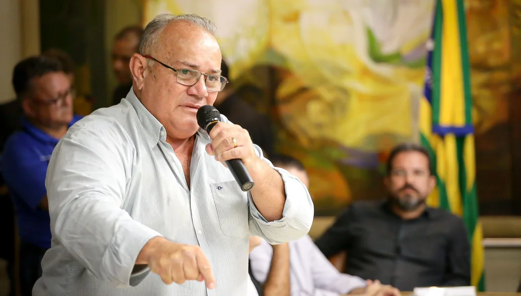 Vereador Antônio José Lira no Palácio da Cidade