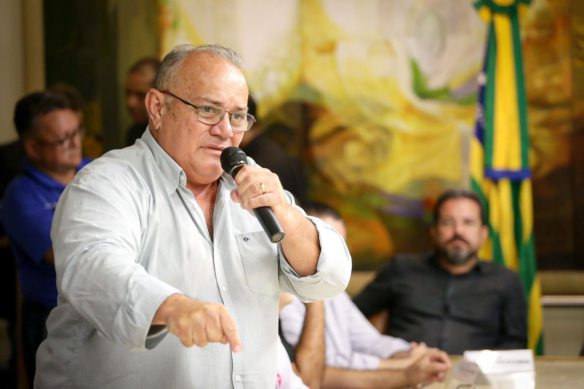 Vereador Antônio José Lira no Palácio da Cidade