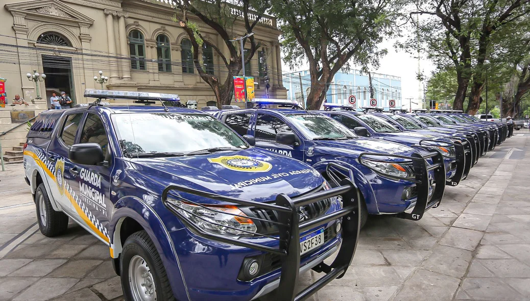 Viaturas novas da Guarda Municipal de Teresina