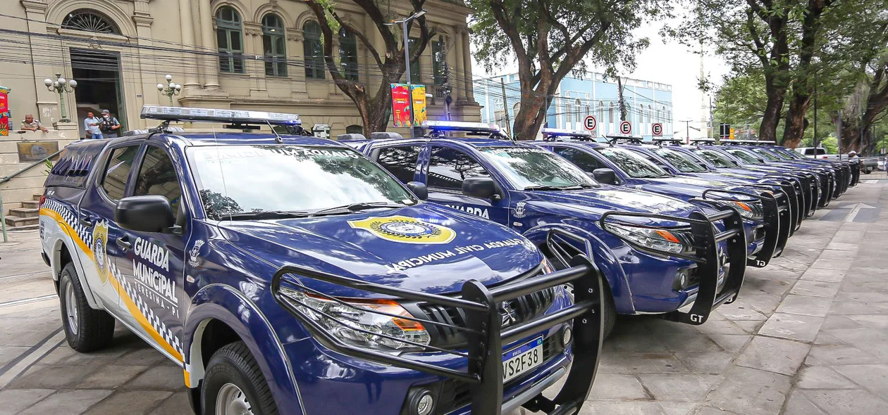 Viaturas novas da Guarda Municipal de Teresina