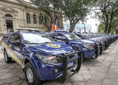 Viaturas novas da Guarda Municipal de Teresina