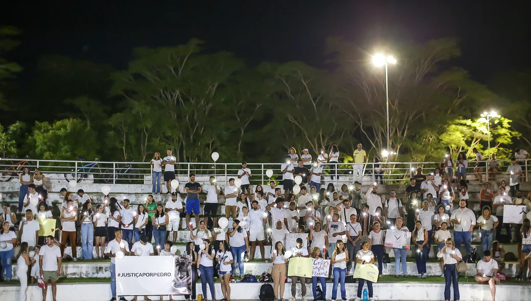 Vigília em homenagem  aconteceu no Parque da Cidadania