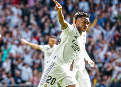 Vini Jr empatou a partida para o Real Madrid