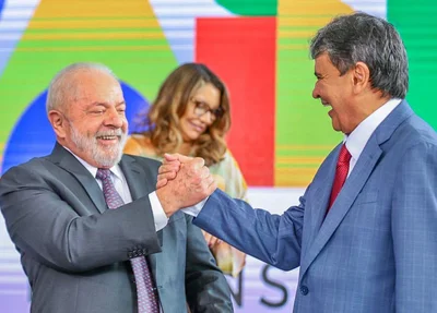 Wellington Dias e Lula