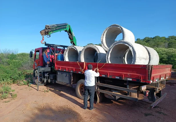 A finalidade da obra é  melhorar o tráfego na localidade