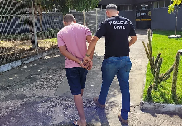 Acusado preso pelo DHPP