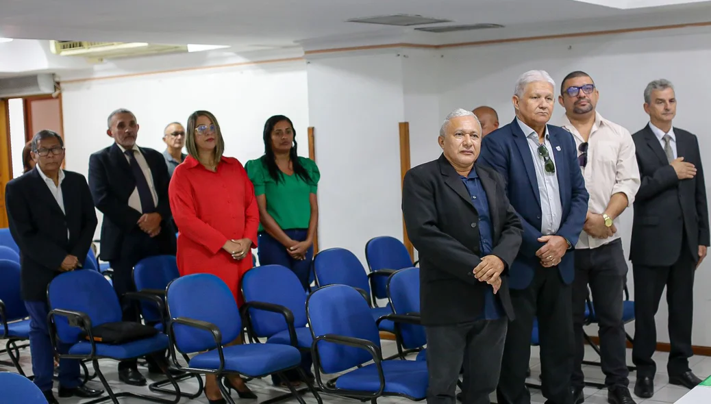 Advogados estiveram presentes