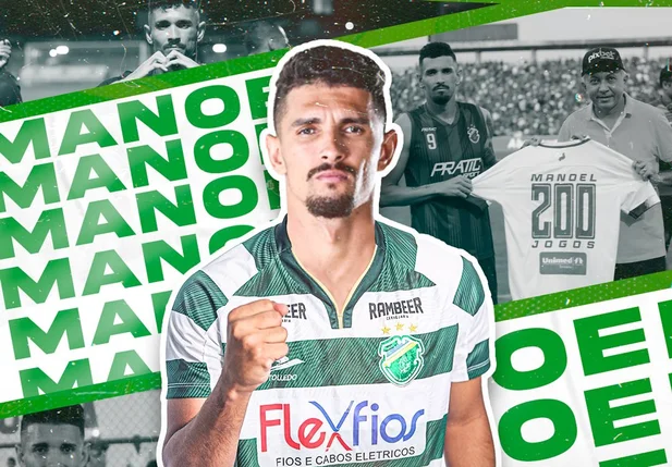 Altos anuncia o retorno de Manoel, maior artilheiro da história do clube