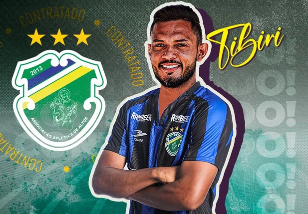 Altos anuncia o retorno do volante Tibiri
