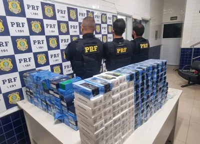 Aparelhos foram apreendidos pela PRF em Floriano