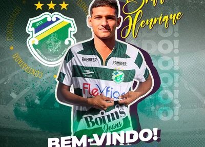 Bruno Henrique, novo atacante do Altos