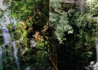 Cachoeira do Urubu-Rei e Cachoeira do Salto Liso